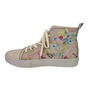 INC International Concepts Men's 11M Phoenix Floral Lace-Up High-Top Sneakers